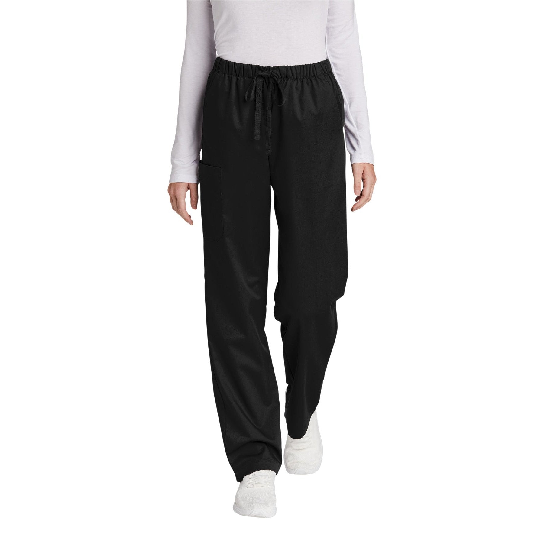 Wink-Wink® Women's Petite WorkFlex Cargo Pant WW4550P-MedTech-1